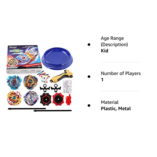 Hvops Bay Burst Battle Avatar Attack Battle Set with Two Launchers