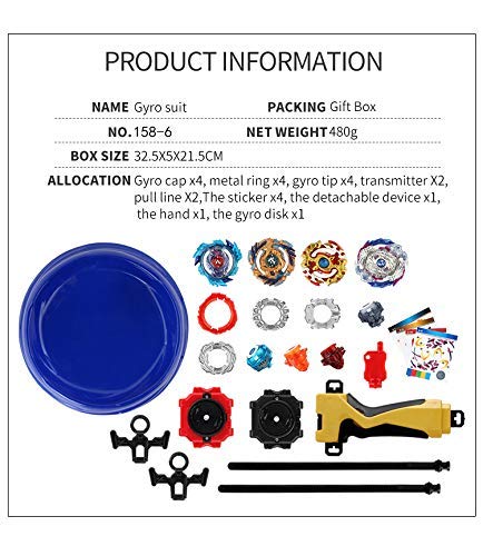 Hvops Bay Burst Battle Avatar Attack Battle Set with Two Launchers