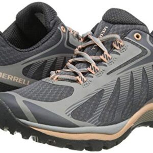 Merrell womens Siren Edge 3 Waterproof Hiking Shoe, Paloma/Peach, 8.5 US