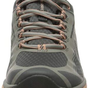 Merrell womens Siren Edge 3 Waterproof Hiking Shoe, Paloma/Peach, 8.5 US