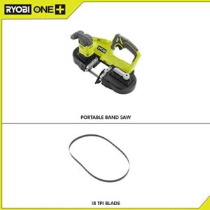 Ryobi 18-Volt ONE+ Cordless 2.5 in. Portable Band Saw (Tool Only) P590, (Bulk Packaged, Non-Retail Packaging)