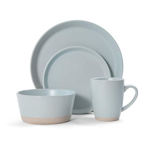 Pfaltzgraff Hudson 16-Piece Dinnerware Set, Blue