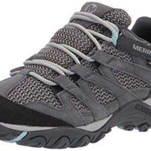 Merrell womens Alverstone Waterproof Hiking Shoe, Storm, 9.5 US