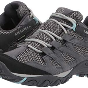 Merrell womens Alverstone Waterproof Hiking Shoe, Storm, 9.5 US