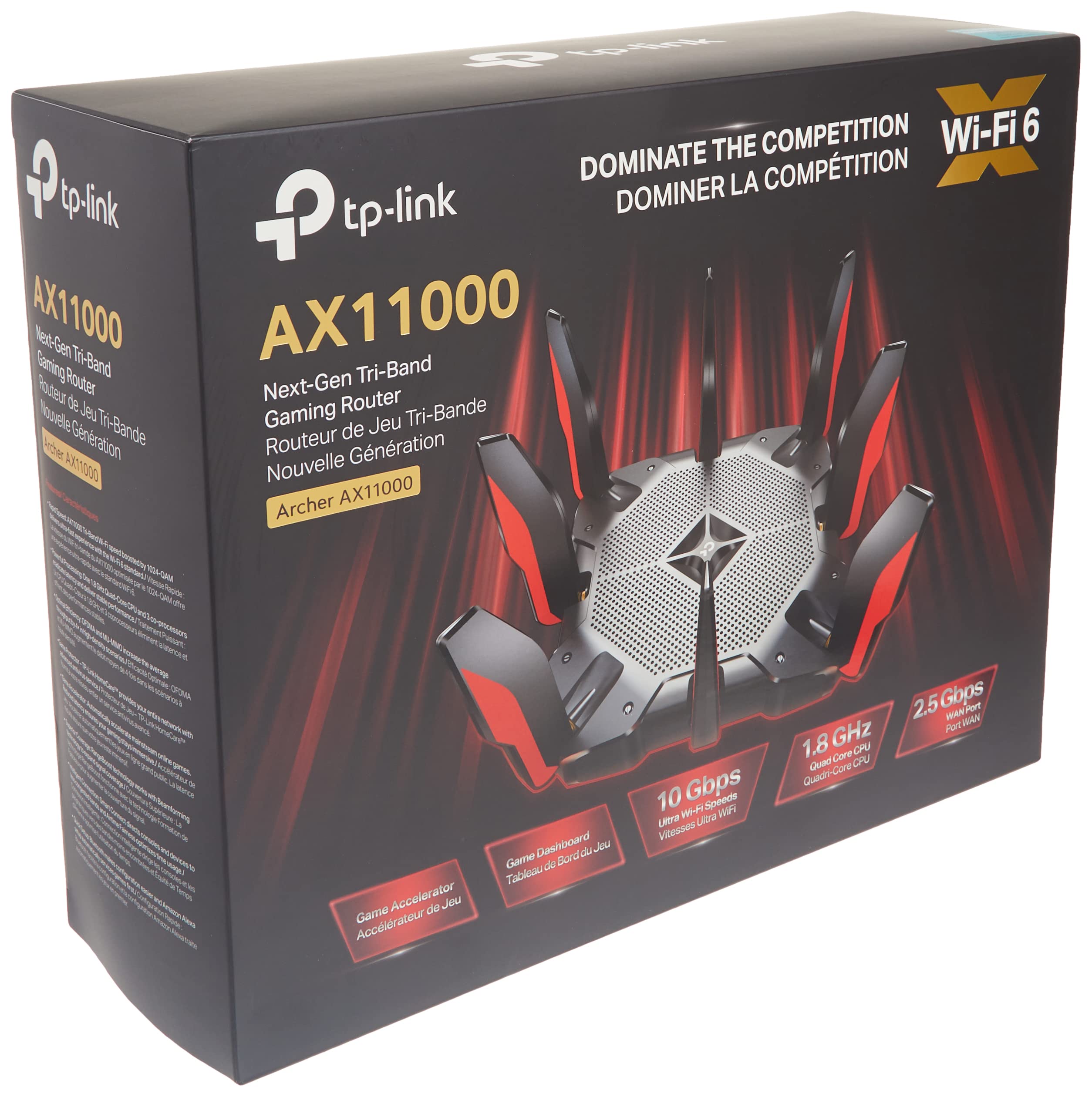 TP-Link Archer AX11000 Tri-Band Wi-Fi 6 Router