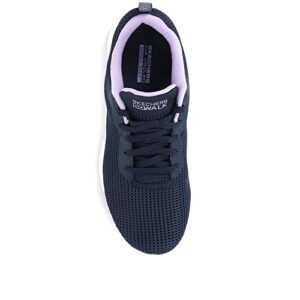 Skechers Women's Go Walk Joy-15641 Sneaker Navy/Lavender 8