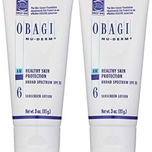 Obagi Medical Nu-Derm Healthy Skin Protection Broad Spectrum SPF 35 Sunscreen, 3 oz Pack of 2