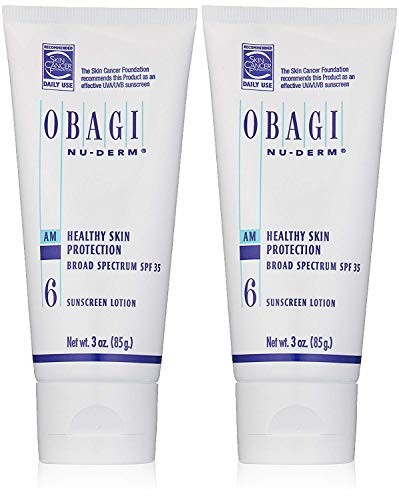 Obagi Medical Nu-Derm Healthy Skin Protection Broad Spectrum SPF 35 Sunscreen, 3 oz Pack of 2
