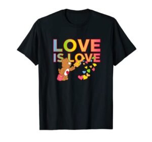 care bears love is love t-shirt