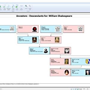 Family Tree Explorer 9 PREMIUM - Genealogy software - compatible with Windows 10, 8.1, 7 - compatible with the international GEDCOM format