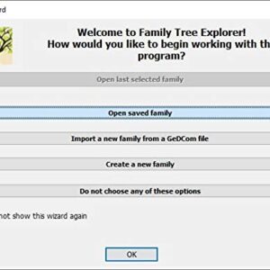 Family Tree Explorer 9 PREMIUM - Genealogy software - compatible with Windows 10, 8.1, 7 - compatible with the international GEDCOM format