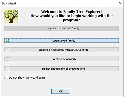 Family Tree Explorer 9 PREMIUM - Genealogy software - compatible with Windows 10, 8.1, 7 - compatible with the international GEDCOM format