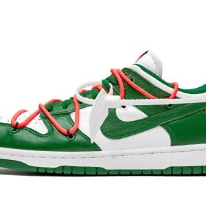 Nike Mens Dunk Low CT0856 100 Off-White - Pine Green - Size 10