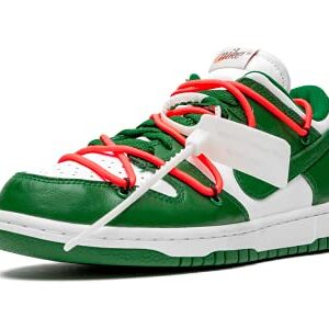 Nike Mens Dunk Low CT0856 100 Off-White - Pine Green - Size 10