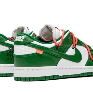 Nike Mens Dunk Low CT0856 100 Off-White - Pine Green - Size 10