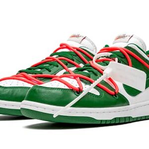 Nike Mens Dunk Low CT0856 100 Off-White - Pine Green - Size 10