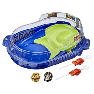 beyblade burst rise hypersphere vortex climb battle set - complete set with beystadium, 2 battling top toys and 2 launchers, ages 8 and up
