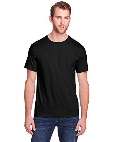 Fruit of the Loom Adult ICONIC™ T-Shirt XL BLACK INK