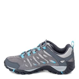 merrell womens crosslander 2 hiking shoe, charcoal/capri, 8 m us