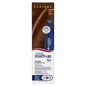 clairol root touch-up semi-permanent hair color blending gel, 5r auburn red, pack of 1