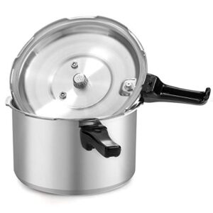 Barton 6-Quart Aluminum Pressure Cooker Stovetop Fast Cooker Pot Pressure Regulator Cooking Steam Release Valve 6QT