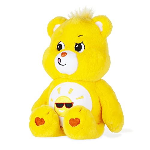 Care Bears Funshine Bear Stuffed Animal, 14 inches