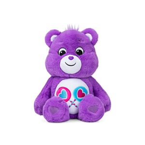 Care Bears Share Bear Stuffed Animal, 14 inches , Purple