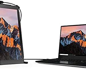 Mobile Pixels Trio Max Portable Monitor, The On-The-Go Dual-Screen Laptop Monitor, 14" Full HD IPS Display, USB A/Type-C, Plug and Play, Sleek Design (1pc 14" Trio Max)