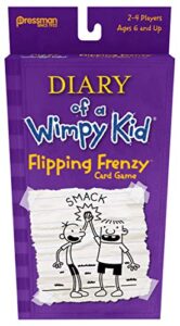 pressman diary of a wimpy kid card game - flipping frenzy, multi color