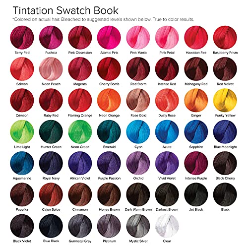 Kiss Tintation Semi-Permanent Hair Color 5 Ounce (Dusty Rose)