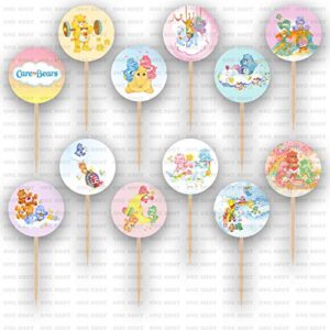 care bears cupcake toppers supplies