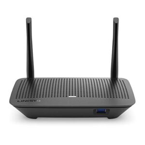 linksys wifi 5 router, dual-band, 1,000 sq. ft coverage, with parent control, up to 10+ devices, speeds up to (ac1200) 1.2gbps - ea6350-4b