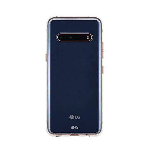 Case-Mate Tough Series LG V60 ThinQ Case - Clear - 10ft Drop Protection, Compatible with Wireless Charging - Anti Yellowing Lightweight Slim Cover Case for LG V60 ThinQ, Anti Scratch Technology