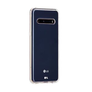 Case-Mate Tough Series LG V60 ThinQ Case - Clear - 10ft Drop Protection, Compatible with Wireless Charging - Anti Yellowing Lightweight Slim Cover Case for LG V60 ThinQ, Anti Scratch Technology