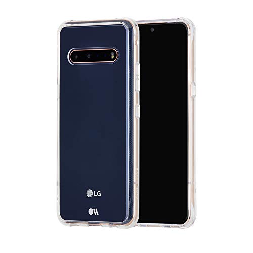 Case-Mate Tough Series LG V60 ThinQ Case - Clear - 10ft Drop Protection, Compatible with Wireless Charging - Anti Yellowing Lightweight Slim Cover Case for LG V60 ThinQ, Anti Scratch Technology