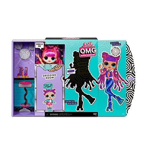 L.O.L. Surprise! O.M.G. Series 3 Roller Chick Fashion Doll with 20 Surprises