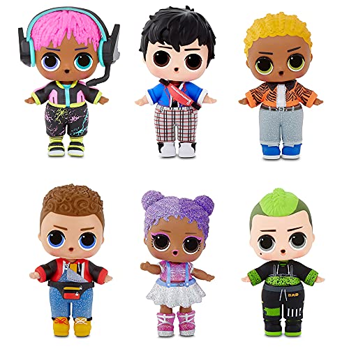 L.O.L. Surprise! LOL Surprise Boys Arcade Heroes Action Figure Doll with 15 Surprises Including Hero Suit and Boy Doll or Ultra-Rare Girl Doll, Shoes, Accessories, Trading Card | Kids Age 4-15 Years