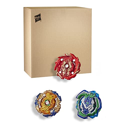 BEYBLADE Burst Rise Hypersphere Battle Hunters 3-Pack - Wizard Fafnir F5, Ogre O5, Bushin Ashindra A5 Battling Top Toys (Amazon Exclusive)