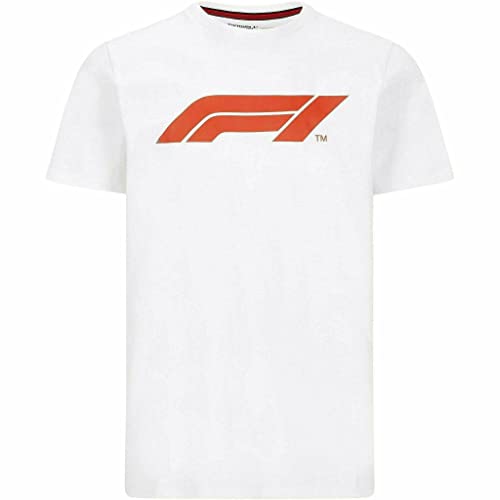 Formula 1 Tech Collection F1 Men's Large Logo T-Shirt White