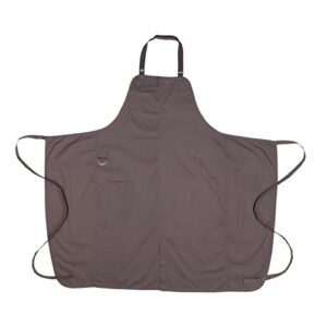 Chef Works Unisex Brio Chef Apron, Mushroom, One Size