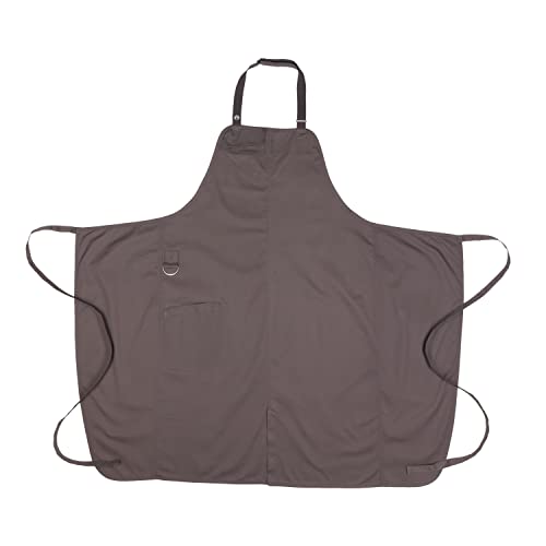 Chef Works Unisex Brio Chef Apron, Mushroom, One Size