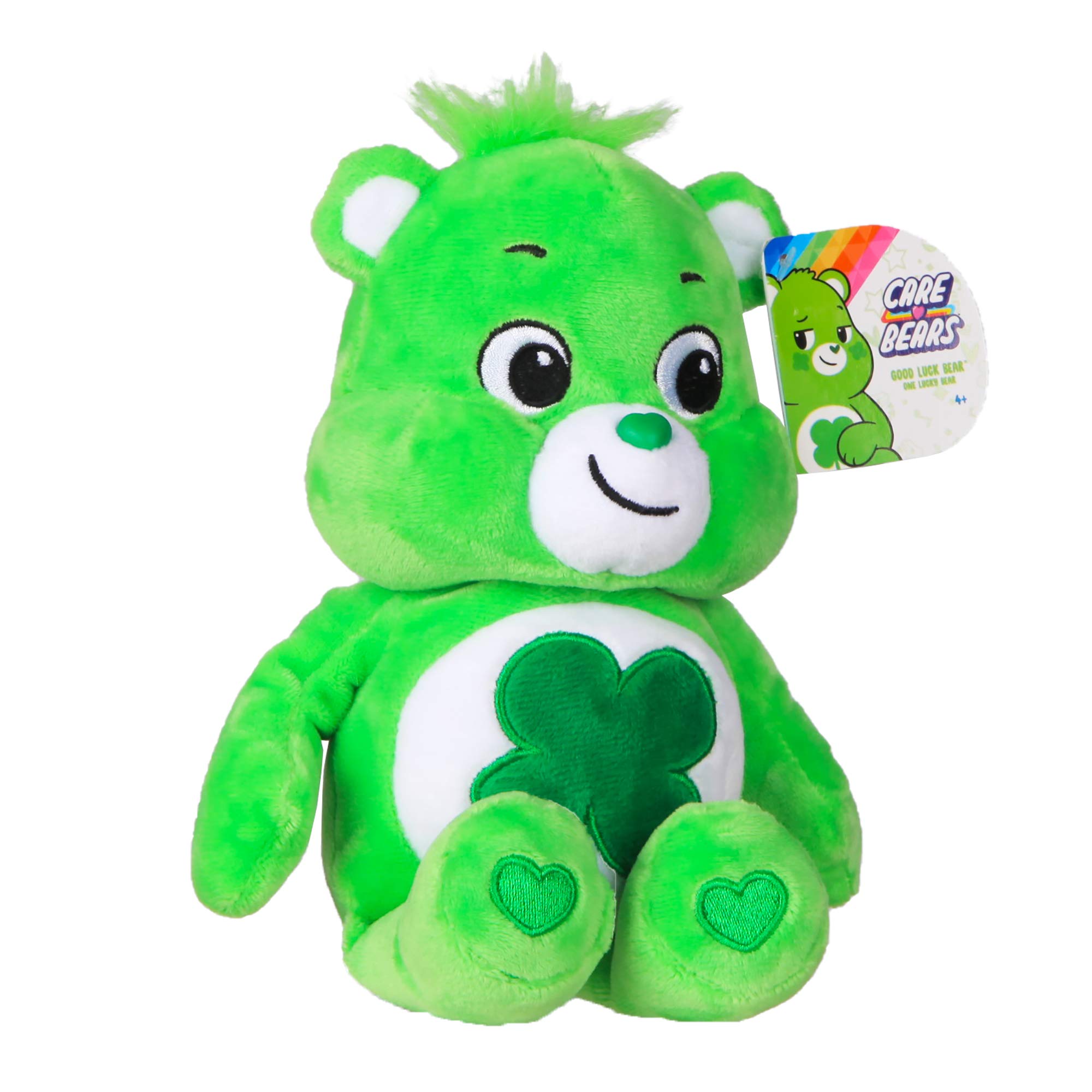 Care Bears Good Luck Bear Bean Plush, 9 inches