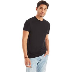 Hanes Men Hanes Men's Cotton Undershirt, Moisture-Wicking Crew Tee Undershirts, Multi-Packs