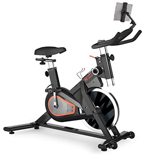 Women’s Health Men’s Health - Indoor Cycling Exercise Bike - Stationary Bike with Bluetooth Smart Connect - Stationary Exercise Bikes for Home Gym Designed to Work with the MyCloudFitness App