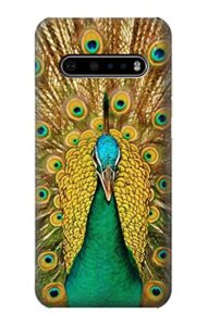 r0513 peacock case cover for lg v60 thinq 5g