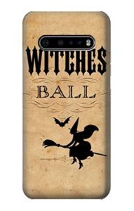 r2648 vintage halloween the witches ball case cover for lg v60 thinq 5g