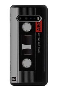 r3516 vintage cassette tape case cover for lg v60 thinq 5g