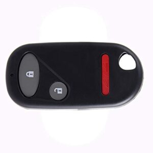 OCPTY 1 X Flip Keyless Entry Remote Control Key Fob Transmitter for 2002-2010 for Honda for Civic for Honda for CR-V for Honda for Element OUCG8D344HA 0UCG8D-344HA G8D344HA 3 Buttons