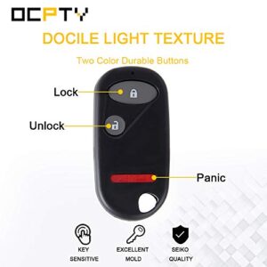 OCPTY 1 X Flip Keyless Entry Remote Control Key Fob Transmitter for 2002-2010 for Honda for Civic for Honda for CR-V for Honda for Element OUCG8D344HA 0UCG8D-344HA G8D344HA 3 Buttons