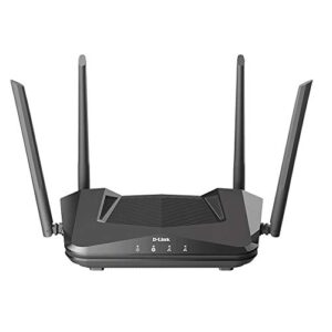 d-link exo wifi 6 router ax1500 mu-mimo voice control dual band gigabit gaming internet network high speed performance wp3 (dir-x1560-us), black